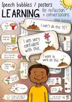 Vista previa - Tarjetas / Manipulativos - Learning Conversations & Evaluations - Speech Bubbles ESL / EFL - Portada