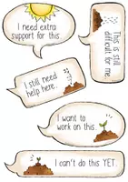 Vista previa - Tarjetas / Manipulativos - Learning Conversations & Evaluations - Speech Bubbles ESL / EFL - página 2