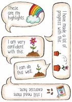 Vista previa - Tarjetas / Manipulativos - Learning Conversations & Evaluations - Speech Bubbles ESL / EFL - página 3