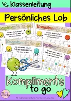 Vorschau - Fördermaterial/Inklusion - Komplimente to go - Deckblatt
