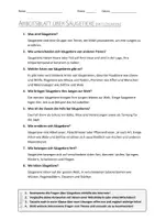 Vorschau - Arbeitsblätter - AB mit Fragen zum Thema "Säugetiere" + Lösungsblatt + Mindmap + Infografik - Seite 3