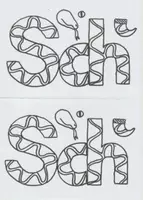 Vorschau - Mal- und Bastelvorlagen - Sch wie Schlange - Buchstabenbild - Seite 2