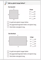 Vorschau - Arbeitsblätter - Forscherheft Quadrat und Rechteck - Seite 3