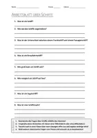 Vorschau - Arbeitsblätter - AB mit Fragen zum Thema "Schiffe" + Lösungsblatt + Infografik - Deckblatt