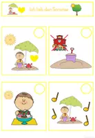 Vorschau - Arbeitsblätter - Liederarbeitung: Ich lieb den Frühling - Seite 3