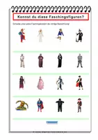 Vorschau - Arbeitsblätter - BILDERQUIZ-LERNSPIEL - "Karneval" - PRINT&DIGITAL - Seite 2