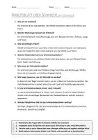 Vorschau - Arbeitsblätter - AB mit Fragen zum Thema "Schmiede" + Lösungsblatt - Seite 1