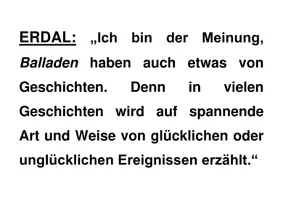 Vorschau - Arbeitsblätter - Merkmale von Balladen (Einstieg und Arbeitsblatt mit Tippkarte) - Seite 2