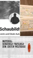 Vorschau - Präsentationen/Tafelbilder - Der Erste Weltkrieg Allgemein im Schaubild - Deckblatt