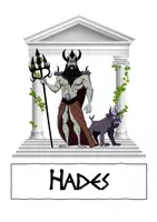 Vorschau - Stundenentwürfe - Hades - Griechische Götter - Lückentext mit Wortspeicher - Seite 1
