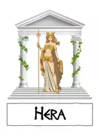 Vorschau - Unterrichtsreihen - Hera - Griechische Götter - Lückentext mit Wortspeicher - Seite 1