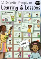 Vorschau - Spiele - Learning and Lessons - 30 Reflection Prompts (neues Layout) - Deckblatt