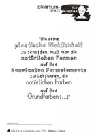 Vorschau - Mal- und Bastelvorlagen - XXL-PAKET - KÜNSTLER-ZITATE - wachsendes BUNDLE - Seite 1