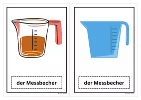 Vorschau - Mal- und Bastelvorlagen - Bildkarten Tafelmaterial Laborgeräte farbig mit Vorlagenlink - Seite 3