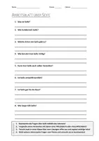 Vorschau - Arbeitsblätter - AB mit Fragen zum Thema "Seife" + Lösungsblatt + Mindmap + Infografik - Deckblatt