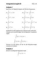 Vorschau - Arbeitsblätter - Partnerpuzzle zu Integrationsregeln - Seite 3