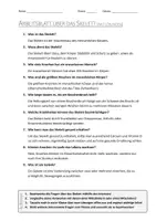 Vorschau - Arbeitsblätter - AB mit Fragen zum Thema "Skelett" + Lösungsblatt + Mindmap + Infografik - Seite 3