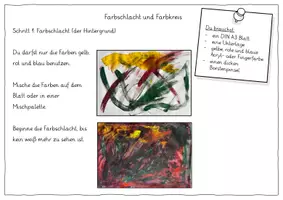 Vorschau - Arbeitsblätter - Die wahre Geschichte von allen Farben - AB zur Herleitung des Farbkreises - Seite 2