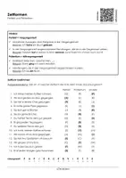 Vorschau - Arbeitsblätter - Zeitformen - Perfekt und Präteritum (Arbeitsblatt mit Erklärvideo) - Deckblatt