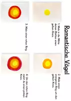 Vorschau - Mal- und Bastelvorlagen - Romantische Vögel, Kunst Grundschule & interactive - Seite 3