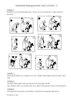 Vorschau - Arbeitsblätter - Arbeitsblatt "Bildergeschichte - Vater und Sohn (2)" - Klasse 4-6 - Seite 2