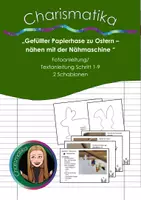 Vorschau - Anderer Materialtyp - Gefüllter Papierhase zu Ostern - nähen mit der Nähmaschine - Deckblatt