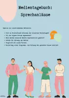 Vorschau - Arbeitsblätter - Medientagebuch - Reflexion der Mediennutzung inkl. Sprechanlässe - Seite 2