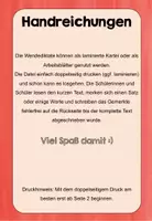 Vorschau - Arbeitsblätter - Wendediktate Frühling - Klasse 2 bis 4 - - Seite 1