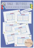 Vorschau - Spiele - Bingo Brettspiele Addition und Subtraktion im Tausenderraum (ab Klasse 3) - Deckblatt