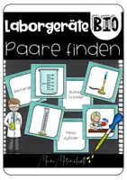 Vorschau - Spiele - Laborgeräte - Paare finden - Deckblatt