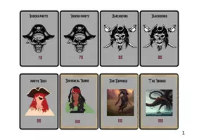 Vorschau - Bildkarten - Vocabulary Wars: Level 2: Stormy seas (Englisch) - Seite 2