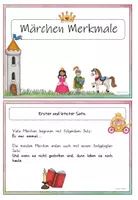 Vorschau - Aufgabenkarten - Märchen Merkmale: Kartei und Quiz - Seite 2