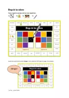 Vorschau - Spiele - Los colores - Bingo Spiel (für zwei) - Seite 3