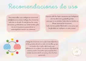 Vista previa - Hojas de trabajo - Mi Diario Semanal de Emociones - página 1