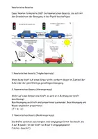 Vorschau - Arbeitsblätter - Die Newton'schen Gesetze GrafikenTexte Aufgaben Lösungen - Seite 2