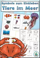 Aperçu - Cartes / Images - Images Les petits animaux dans la mer - Page de couverture