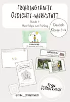 Vorschau - Arbeitsblätter - Frühlingshafte Gedichte-Werkstatt: Stunde 1 "Frühlingsgefühle" - Deckblatt