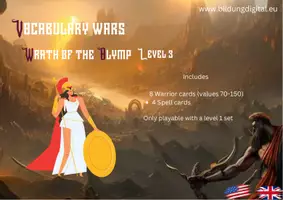 Vorschau - Bildkarten - Vocabulary Wars: Level 3: Wrath of the Olymp (Englisch) - Seite 1