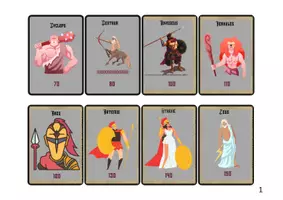 Vorschau - Bildkarten - Vocabulary Wars: Level 3: Wrath of the Olymp (Englisch) - Seite 2