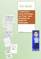 Vorschau - Unterrichtsreihen - Die Seele - Unterrichtsreihe mit dem Buch "Seelenvogel" - Deckblatt
