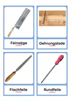 Vorschau - Bildkarten - Werkzeugkunde 1:1 Zuordnung - Seite 2