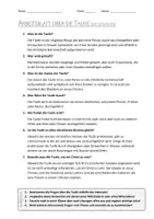 Vorschau - Arbeitsblätter - AB mit Fragen zum Thema "Taufe" + Lösungsblatt + Infografik - Seite 2