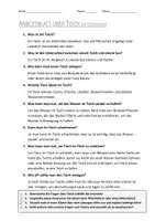 Vorschau - Arbeitsblätter - AB mit Fragen zum Thema "Teich" + Lösungsblatt + Mindmap + Infografik - Seite 3
