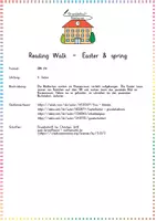 Vorschau - Arbeitsblätter - Reading Walk - Easter & spring - Seite 1