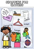 Vorschau - Arbeitsblätter - Shopping for clothes Materialpaket - Seite 1