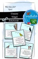 Vorschau - Spiele - Unsere heimischen Vögel: Wer bin ich? - Spiel - Deckblatt