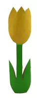 Vorschau - Mal- und Bastelvorlagen - Basteln im Frühling: 3D Tulpen aus Küchenrollen (Dekoration) - Seite 3