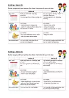 Vorschau - Anderer Materialtyp - Inviting a friend - scenario cards and scaffolding for a role play - Seite 3