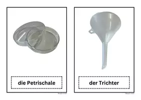 Vorschau - Präsentationen/Tafelbilder - Bildkarten Tafelmaterial Laborgeräte für den Laborführerschein (Foto) NaWi Bio - Seite 3