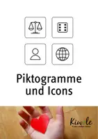 Vorschau - Arbeitsblätter - Piktogramme und Icons entwerfen und zeichnen - Deckblatt